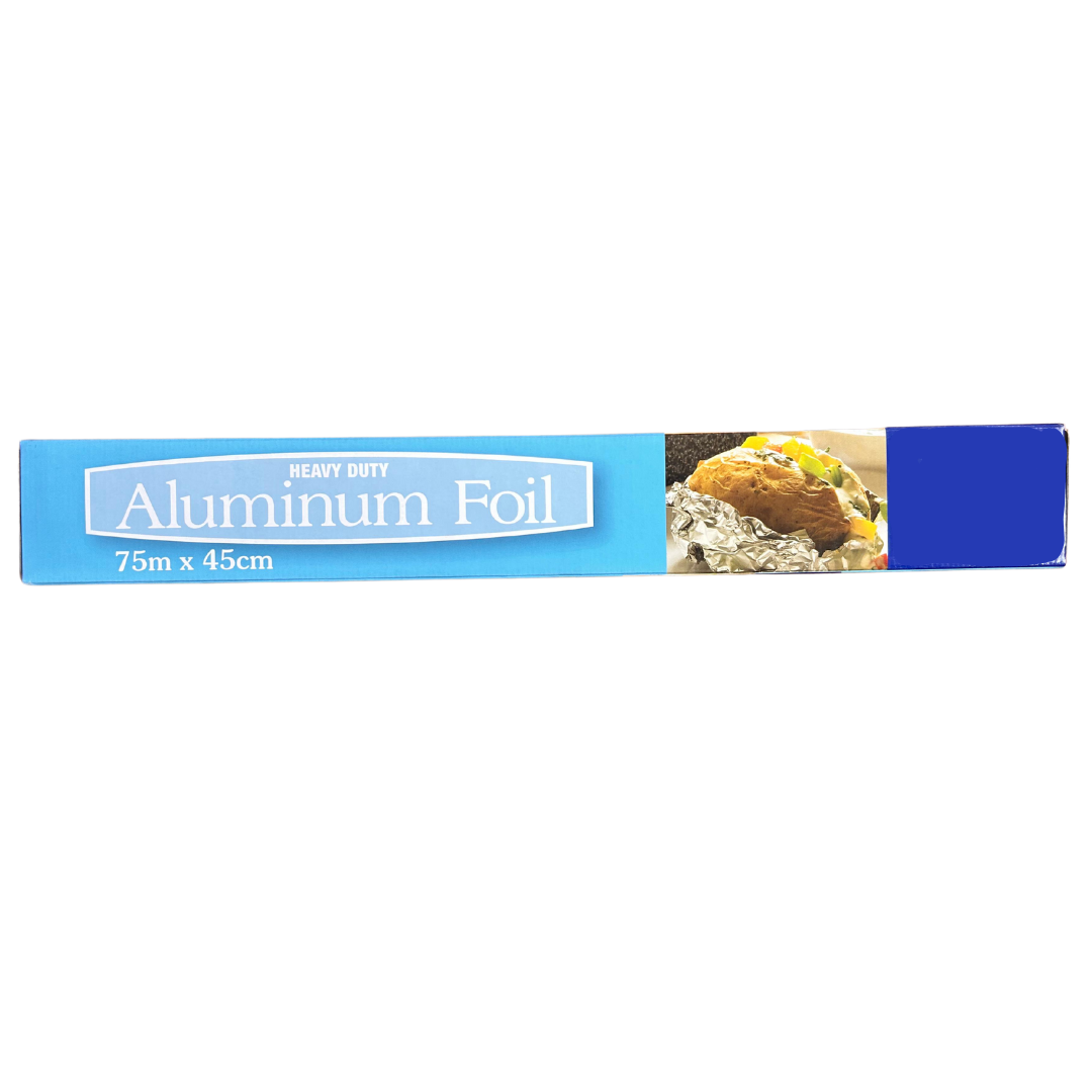 450MM X 75M CATERING EXTRA LONG FOIL ROLL